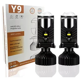 Ampolleta Led Optico H4 Y9 Auto Lúmenes 36w