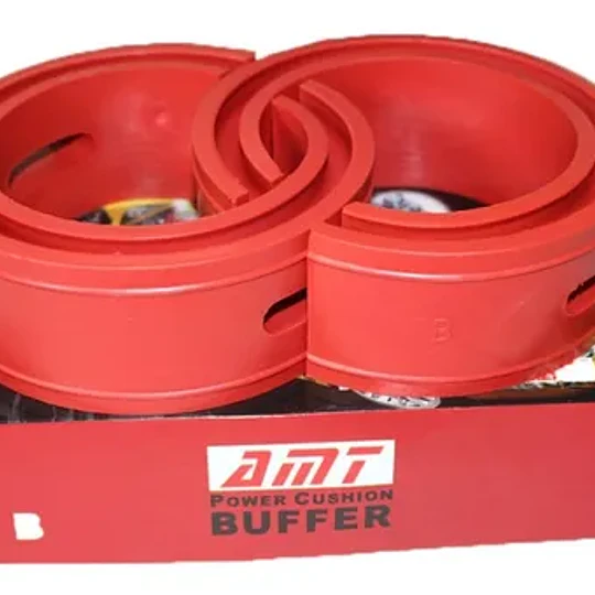 Kit Par Jinke Tope De Goma Espiral Amortiguación Auto