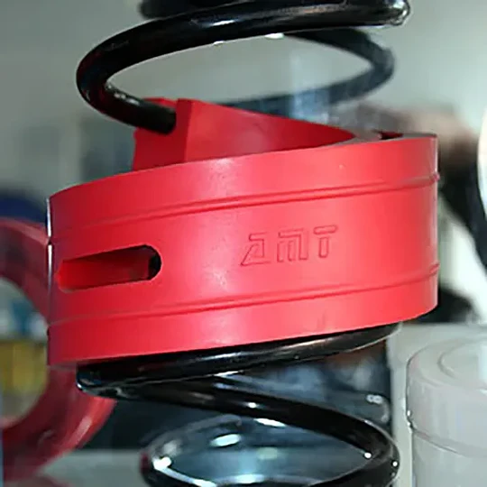 Kit Par Jinke Tope De Goma Espiral Amortiguación Auto