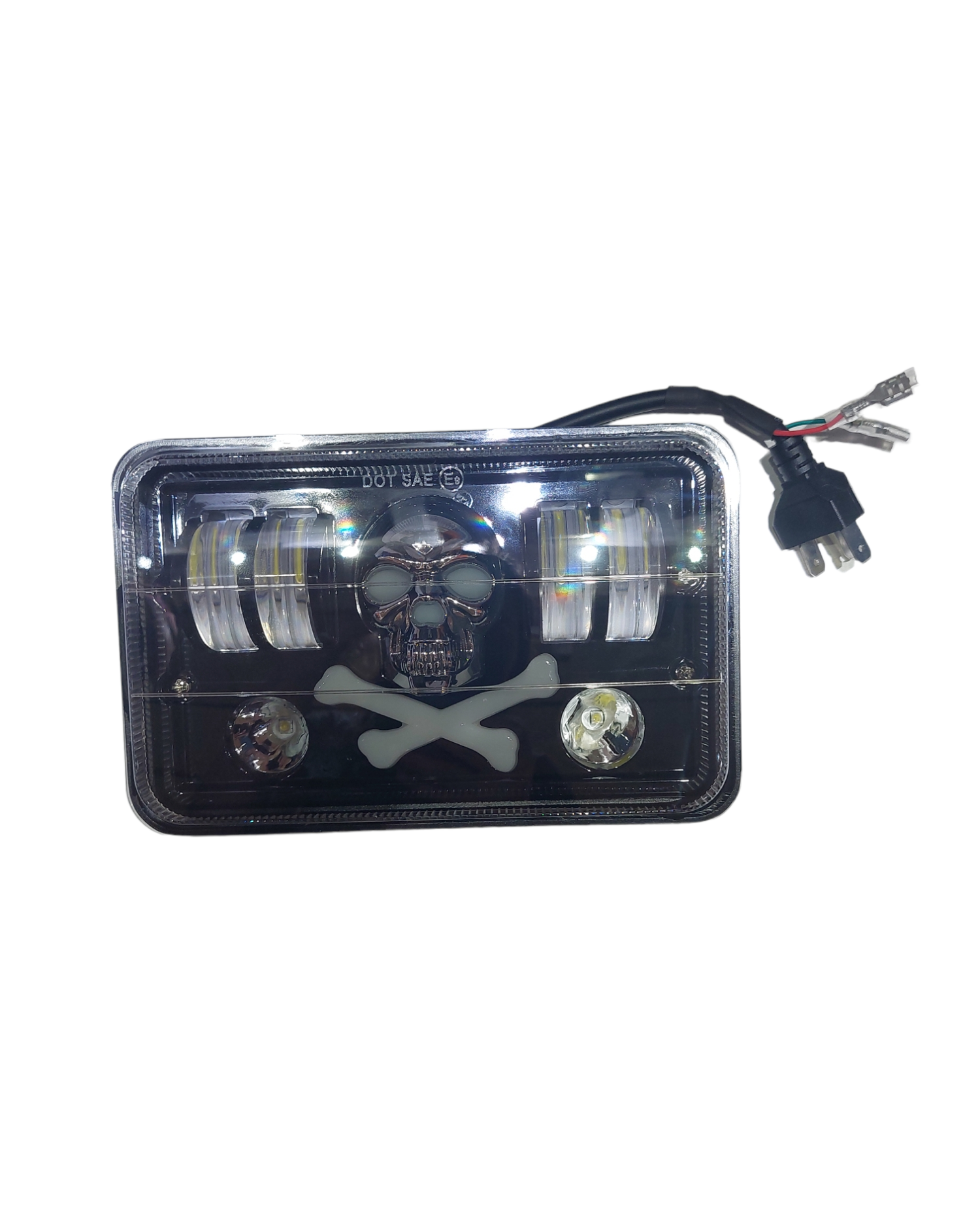 Faro Led Calavera H4 45w