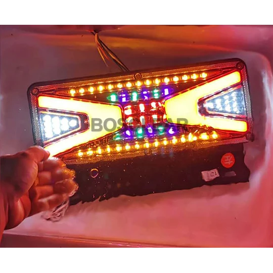 Luz Led Trasera Para Camion, Luz De Advertencia