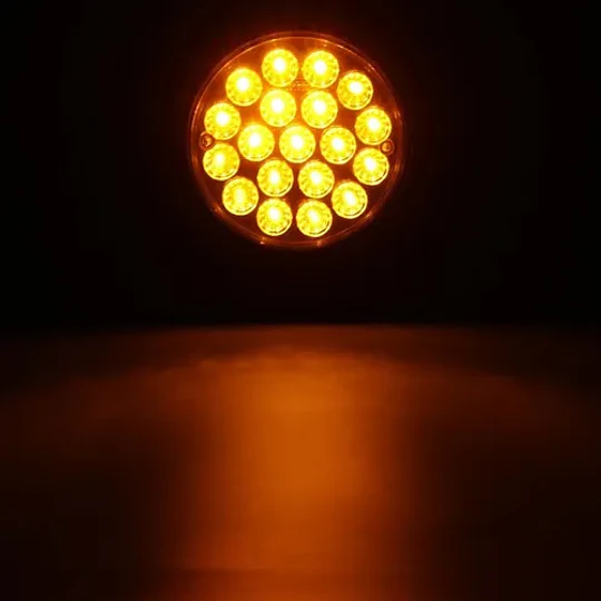 Foco Luz Trasero 19 Led Universal 5 Pulgadas Camion Bus 24v