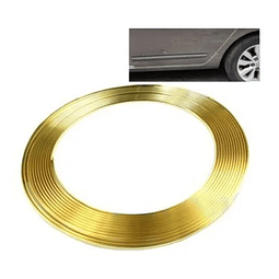 Moldura Protectora De Puertas Auto Capot 15m Embutida