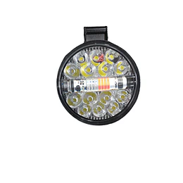 Foco Led Neblinero 102w Redondo 14 Led 12 Y 24v