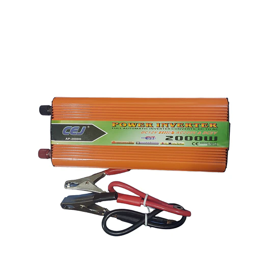 Inversor Voltaje Corriente 12v A 220v Auto Portatil 2000w
