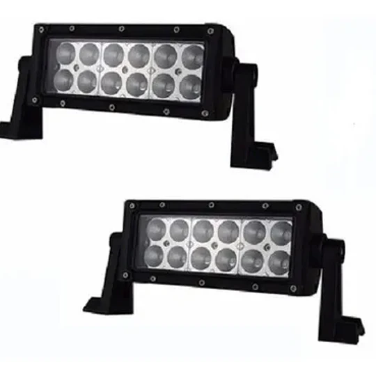 1 Neblinero Led 36w Barra 12 Led Foco 4x4 Auto Camioneta