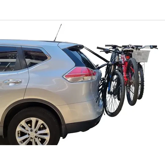 Porta 3 Bicicletas Portabicicletas Auto Coche Camioneta 60kg