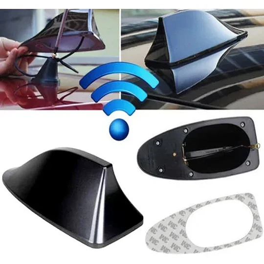 Antena Aleta De Tiburón Para Auto Universal Am Fm