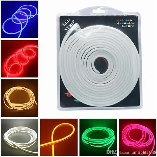 Cinta Led Neón 5mt 12v 14w Flexible