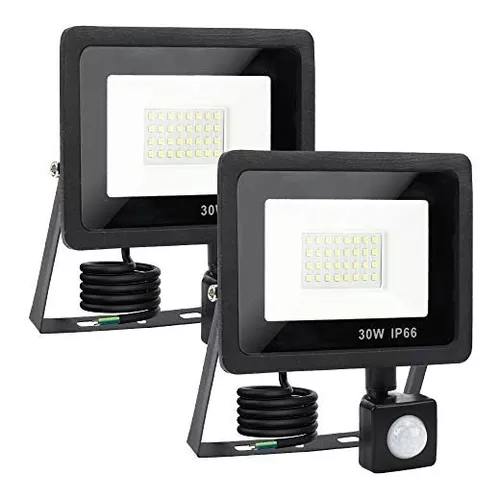 Foco Proyector Led 30w Con Sensor Ip66