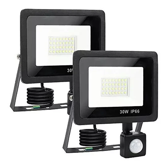 Foco Proyector Led 30w Con Sensor Ip66