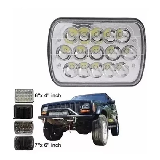 Foco Faro Luz Neblinero Led 45w Auto Caminoneta 7 Pulgadas