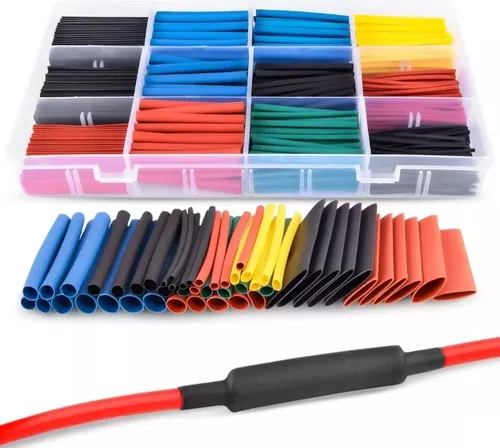 Pack De 10 Tubos Termorretráctil En 5 Colores 4x120cm | Cuotas sin interés