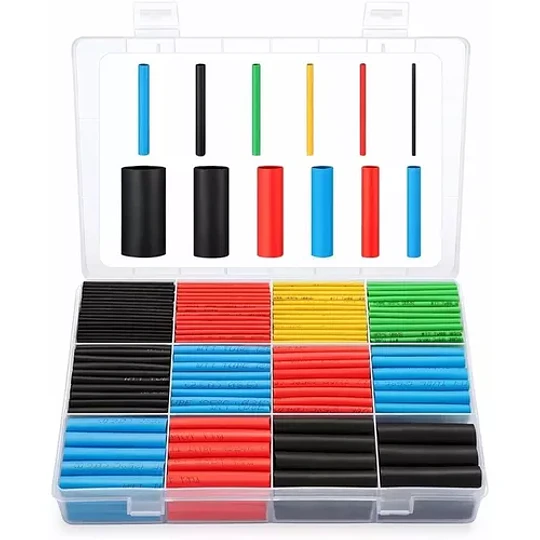 Kit Tubo Termoretractil Termoencogible 180 Pza Cable Aislant