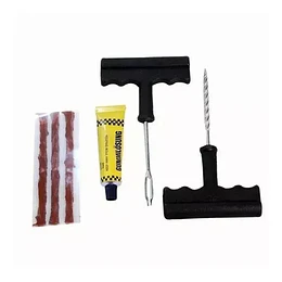 Set Kit Reparación Rueda Cubierta Neumático Auto