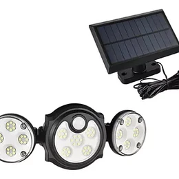 Lampara Solar Led Con Sensor De Movimientos