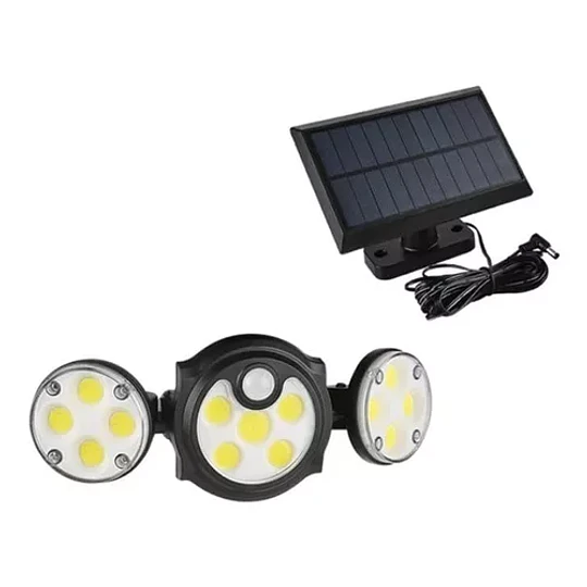 Lampara Solar Led Con Sensor De Movimientos