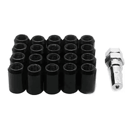 X16 Tuercas De Seguridad 12mm 1.5 Tuning Auto