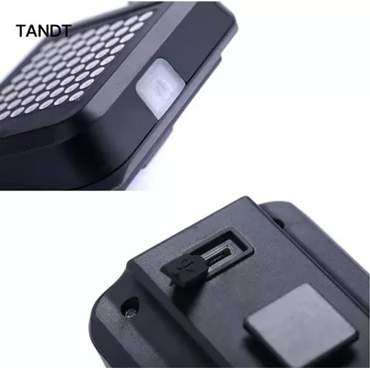 Luz De Bicicleta Led Trasera Inteligente Control Direccional