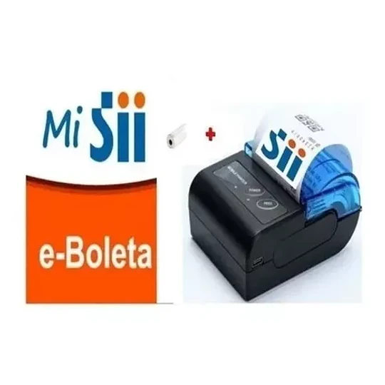 Impresora Térmica 58mm Bluetooth iPhone/android/win E-boleta