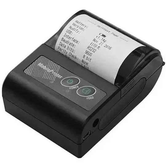 Impresora Térmica 58mm Bluetooth iPhone/android/win E-boleta