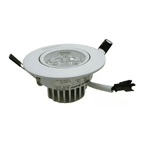 Foco Led Embutido Luminaria Led 3w Cod 10273