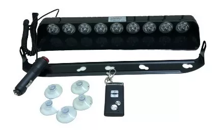 Baliza Led Estroboscópica Parabrisas Azul y Rojo