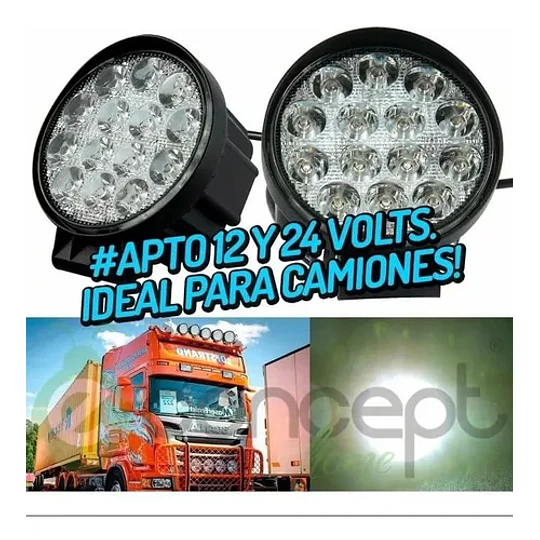 Luces Foco Neblinero Led Auto Cod 10420