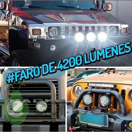 Luces Foco Neblinero Led Auto Cod 10420
