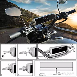 Sistema De Sonido Para Motocicleta