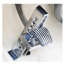 Traba Pedal + Candado + 2 Llaves Seguridad Auto Antirobo