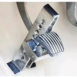 Traba Pedal + Candado + 2 Llaves Seguridad Auto Antirobo