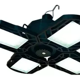 Luces De Garaje Deformables Solar 4 Aspas