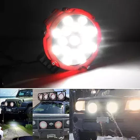 Luces Focos Neblineros Led 51w Blanco Expansion Auto Moto