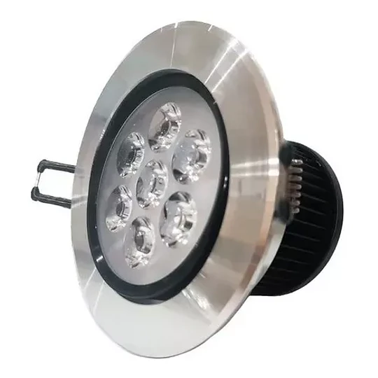 Foco Embutido 7w Led Redondo Orientable