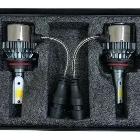Kit Ampolleta Led 9005 Hb3 5500 Lm Cod 22745
