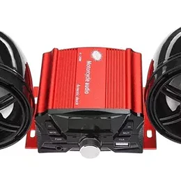 Altavoz Bluetooth Para Motocicleta Subwoofer Antirrobo