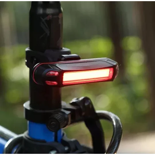 Luz Trasera Para Bicicleta Recargable Usb Cod 19749