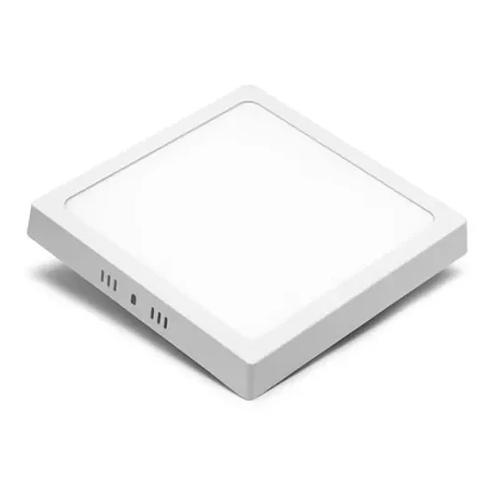 Foco Panel Led Plafon Sobrepuesto Cuadrado 12w