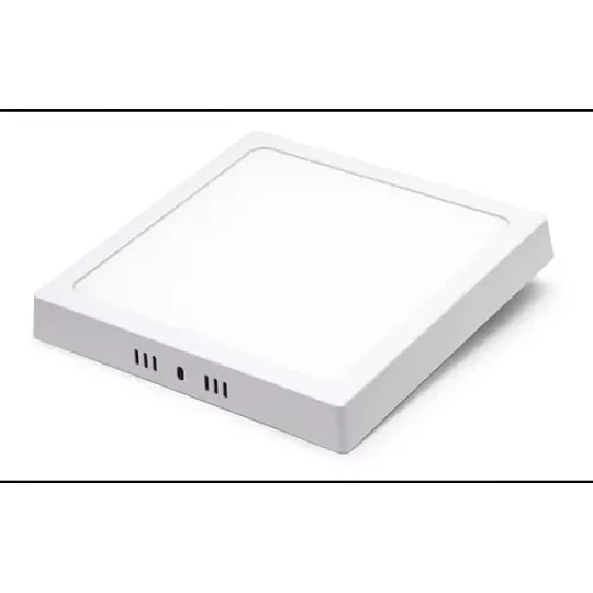 Foco Panel Led Plafon Sobrepuesto Cuadrado 12w