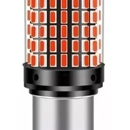 Set Ampolletas Led 1156, Color Rojo, Para Auto