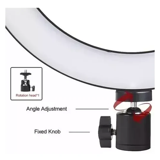 Anillo Aro Luz Led 26 Cm Tiktok Selfie Fotografía Instagram
