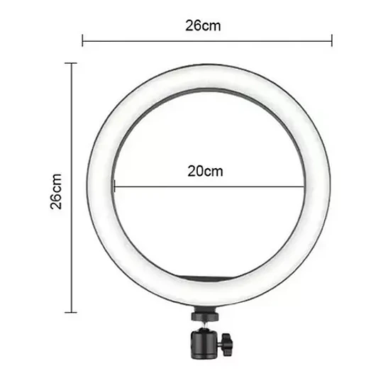 Anillo Aro Luz Led 26 Cm Tiktok Selfie Fotografía Instagram