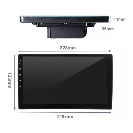 Radio Auto 10.1 Pulgadas Android/touch/wifi/youtube,gps