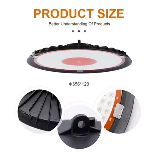 Foco Led Tipo Campana Ufo Led 200w - Techo -galponescod23048