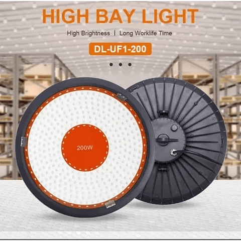 Foco Led Tipo Campana Ufo Led 200w - Techo -galponescod23048