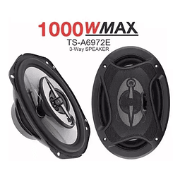 Kit 2 Parlantes Auto Ovalados 6x9 Pulgadas Potencia 1000 W
