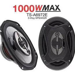 Kit 2 Parlantes Auto Ovalados 6x9 Pulgadas Potencia 1000 W