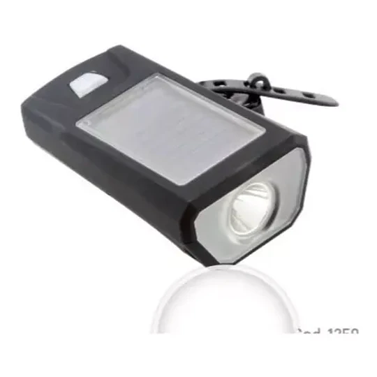 Linterna Fy-316 Recargable Usb Y Solar Con Bocina