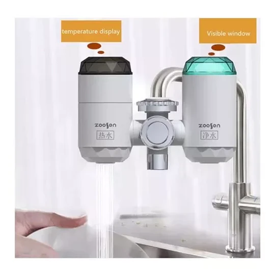Grifo Calentador De Agua Electrico Con Purificador De Agua